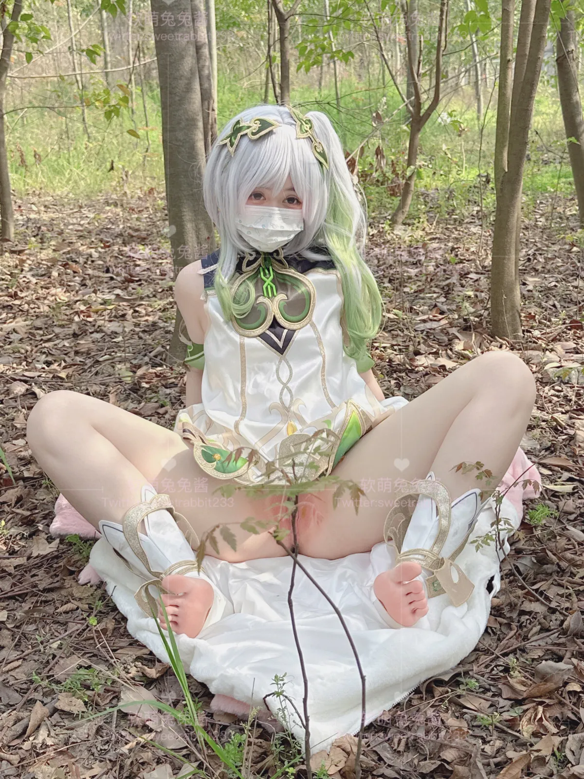 SweetRabbit233 软萌兔兔酱 Cosplay Nahida